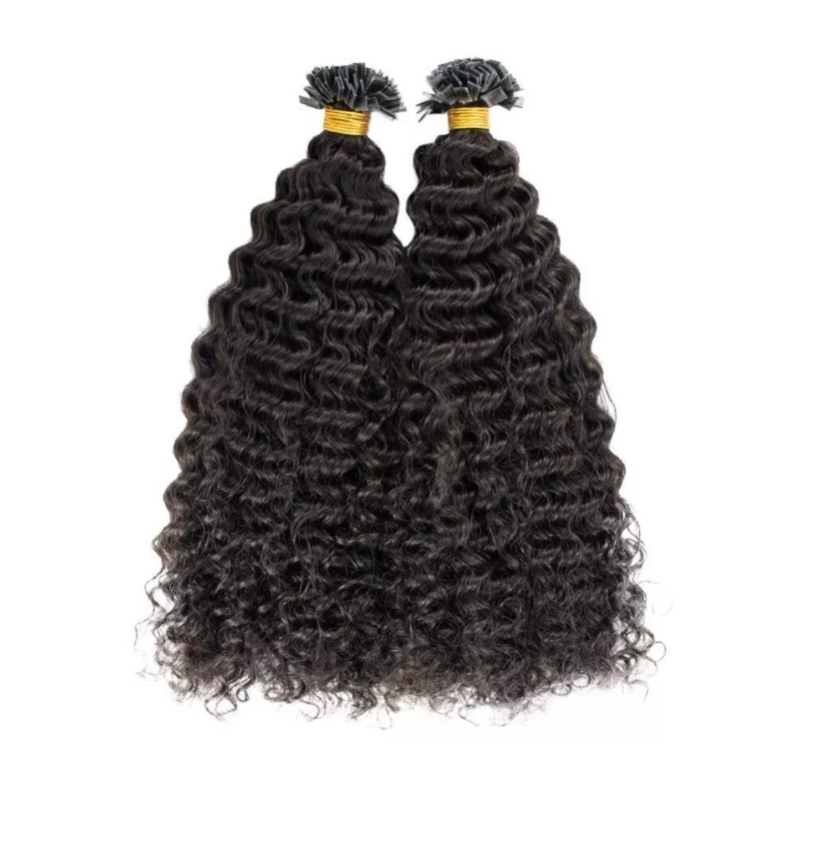 Kinky Curly K-Tip Extensions – Shopflipstyles.com